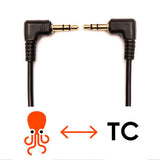 Tentacle Sync Tentacle to DSLR 3.5mm Mini-Jack Cable (12")