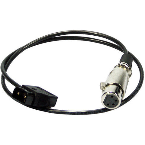 Ikan AB102 D-Tap Cable with Four-Pin XLR